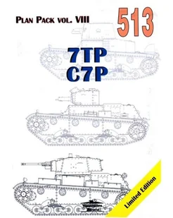Militaria Plan Pack Vol. VIII 513 7TP C7P - Historia świata - miniaturka - grafika 2