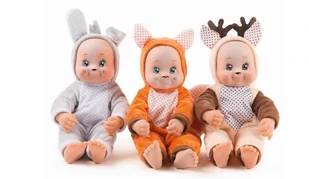 Bobas w stroju zwierzaka dający buziaka mix - Lalki dla dziewczynek - miniaturka - grafika 1
