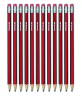 Ołówki - Titanum Ołówki techniczne z gumką 4B opakowanie 12 szt - miniaturka - grafika 1
