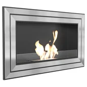 Biokominki - Biokominek wiszący JULIET 1100 z szybą certyfikat TÜV zestaw - miniaturka - grafika 1