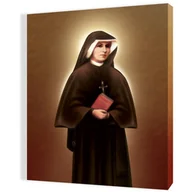 Ikony i obrazy sakralne - Obraz religijny na płótnie Święta Siostra Faustyna Kowalska - miniaturka - grafika 1