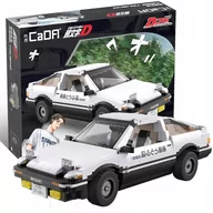 Klocki - Cada klocki konstrukcyjne biały samochód wyścigowy Initial-D AE86 Trueno - miniaturka - grafika 1