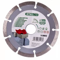 Tarcze do pił - Tarcza diamentowa segmentowa 125x1,9x22,23mm - miniaturka - grafika 1