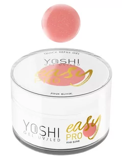 Yoshi - Żel UV/LED Easy Pro Pink Blink 15ml - Żele do paznokci - miniaturka - grafika 1
