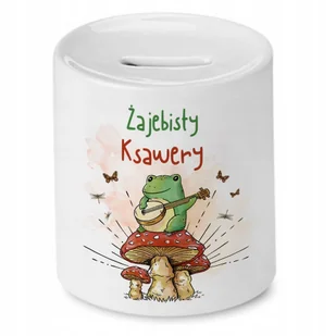 Dla Koszykarza Skarbonka na Urodziny na Prezent z Nadrukiem ze Zdjęciem + Opakowanie na prezent (wzór 03) - Skarbonki - miniaturka - grafika 1