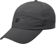 Czapki i chusty sportowe męskie - Czapka Supplex by Jack Wolfskin, ciemnoszary, M (57-58 cm) - miniaturka - grafika 1