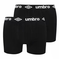 Majtki męskie - Umbro Bokserki Męskie 2 Sztuki 0197 Rozmiar M - miniaturka - grafika 1