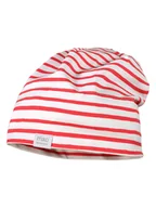 Czapki damskie - MaxiMo Czapka beanie w kolorze czerwono-białym - miniaturka - grafika 1