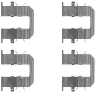HELLA PAGID 8DZ 355 204-661 Zestaw akcesoriów, klocki hamulcowe - K0361 - System hamulcowy: Mando - dla m. in. DODGE / HYUNDAI / KIA - Klocki hamulcowe - miniaturka - grafika 1