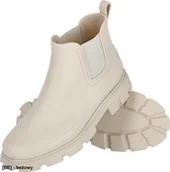 Obuwie robocze - R.E.I.S. BALLURE - Buty wysokie, damskie wciągane z PCV z elastyczną wstawką kalosze typu sztyblety sięgają za kostkę 36 - miniaturka - grafika 1