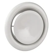 Rury i kanały wentylacyjne - Anemostat nawiewny 100 biały - miniaturka - grafika 1