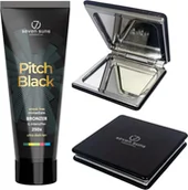 Balsamy i kremy do opalania - 7suns Pitch Black Ultra Ciemny Bronzer 250ml + Podwójne Lusterko Gratis - miniaturka - grafika 1