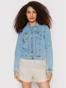 ONLY Kurtka jeansowa Wonder 15243147 Niebieski Regular Fit - Kurtki damskie - miniaturka - grafika 1