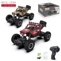 Pojazd R/C Metalowy + ładowarka Ciuciubabka - Zabawki zdalnie sterowane - miniaturka - grafika 1