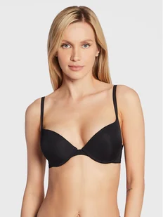 Wonderbra Biustonosz push-up WB009443 Czarny - Biustonosze - miniaturka - grafika 1