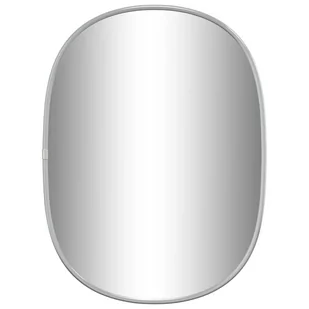 Lumarko Lustro ścienne, srebrne, 40x30 cm - Lustra - miniaturka - grafika 3