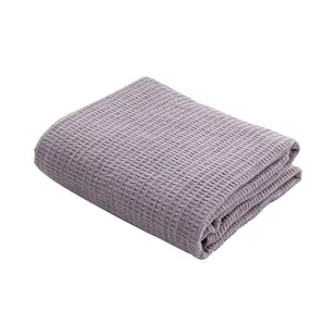 Bawełniany koc letni w Szarym kolorze o wymiarach 214 x 150 cm Sufit Koc - Koce - miniaturka - grafika 1