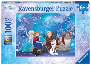 Ravensburger Puzzle XXL 100 elementów Disney Kraina Lodu - Magia lodu 10911 - Puzzle - miniaturka - grafika 1