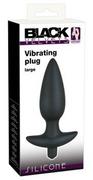 Wibratory analne - You2Toys Korek Analny Black Velvets Duży z Wibracjami - miniaturka - grafika 1