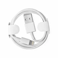 Kable USB - Kabel USB/iPhone 1m biały BULK - miniaturka - grafika 1