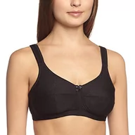 Biustonosze - Sassa Miękki biustonosz żakardowy, Czarny - Schwarz (Schwarz 00500), 120D/rozmiar producenta: 120D - miniaturka - grafika 1
