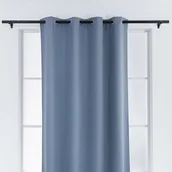 Zasłony - Zasłona Beatris 140 x 260 cm niebieska - miniaturka - grafika 1