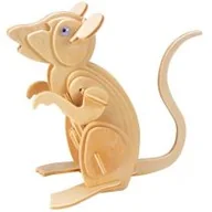 Łamigłówki - Eureka Łamigłówka drewniana Gepetto Mysz - miniaturka - grafika 1