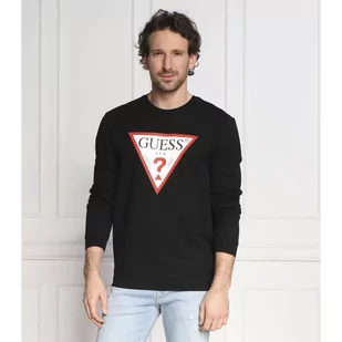 GUESS Bluza audley | Regular Fit - Bluzy męskie - miniaturka - grafika 1