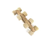 Masażery - Drewniany masażer do ciała karku 8 rolek - miniaturka - grafika 1