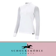 Koszulki jeździeckie - Schockemohle Bluzka konkursowa SPGianna SS25 - optical white - miniaturka - grafika 1