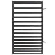 Akcesoria do ogrodzeń - Furtka Daniel ocynk czarny struktura 90 x 150 cm prawa Polbram - miniaturka - grafika 1