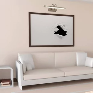 Rabalux 1496 Ludovic 1x9W LED Kinkiet nad obraz antyczny brąz - Lampy ścienne - miniaturka - grafika 3