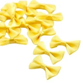 Scrapbooking - Kokarda Muszka Ozdobna 4X2,5Cm Żółta 2 Szt. - miniaturka - grafika 1