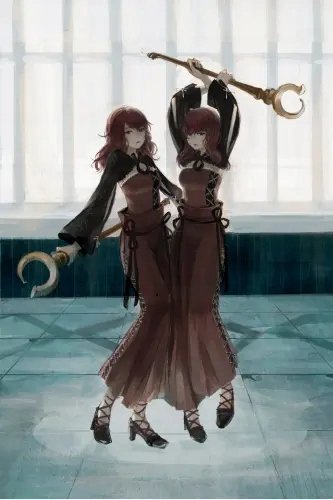 Plakat Anime Manga Nier nier_032 A1+ (custom)