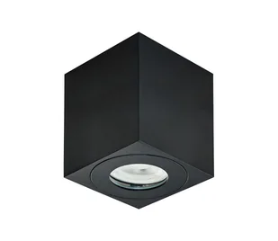 Emithor 48623 - Łazienkowe oświetlenie punktowe ALUX 1xGU10/35W/230V IP44 czarne - Lampy sufitowe - miniaturka - grafika 1