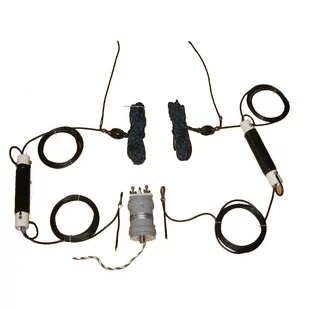 Antena Kf Dipol skrócony 80m 2x7,4m balun 1:1 300W - Akcesoria do krótkofalówek - miniaturka - grafika 1