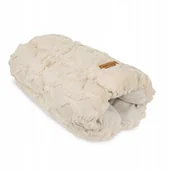 Legowiska dla kotów - Legowisko dla kota, z przykryciem, be�owe, 58*42*10cm - miniaturka - grafika 1