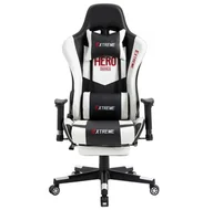 Fotele gamingowe - Fotel Gamingowy  dla graczy EXTREME HERO White - miniaturka - grafika 1
