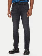 Spodnie męskie - BOSS Jeansy H-Delaware 50520851 Szary Slim Fit - miniaturka - grafika 1