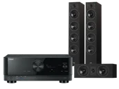 Kino domowe - Yamaha RX-V6A (czarny) + Diva 6 + 7 (czarny) - miniaturka - grafika 1