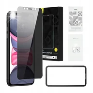 Akcesoria do smartwatchy - BASEUS WYTRZYMAŁE SZKŁO HARTOWANE Z FILTREM PRYWATYZUJĄCYM DO IPHONA 11/XR - miniaturka - grafika 1