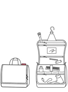 Kosmetyczka Reisenthel Toiletbag XL - baroque marble - Kosmetyczki, organizery i kuferki - miniaturka - grafika 4