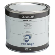 Farby i media malarskie - Talens Talens Van Gogh farba olejna 500ml 105 Titan white 2181053 - miniaturka - grafika 1