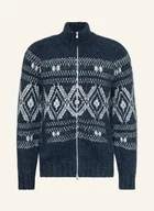 Swetry damskie - Brunello Cucinelli Kardigan Z Alpaki blau - miniaturka - grafika 1
