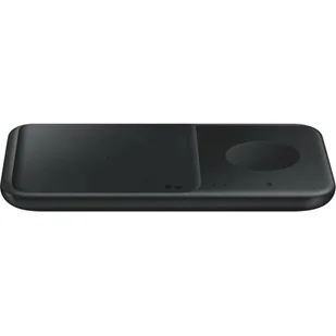 Samsung Bezprzewodowa ładowarka Duo Pad 9W bez kabelu EP-P4300BBEGEU) Czarna - Ładowarki do telefonów - miniaturka - grafika 1
