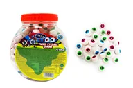 Gumy do żucia, lizaki, dropsy - Żelki oczy Twins Eyeball Gummy 100szt x 4g - miniaturka - grafika 1
