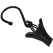 Karnisze - Żabka do karnisza linowego czarna 20 szt. - miniaturka - grafika 1