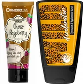 Balsamy i kremy do opalania - Supertan Choco Raspberry + Wild Tan Wild Accelerator Gratis - miniaturka - grafika 1