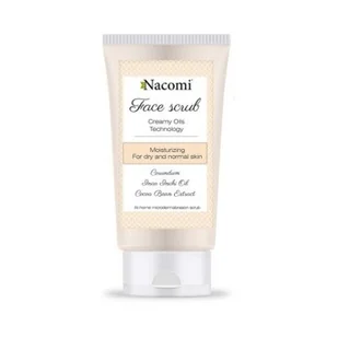 Nacomi Face Scrub, peeling do twarzy nawilżający, 85 ml - Peelingi i scruby do twarzy - miniaturka - grafika 2