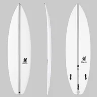Pływanie - Deska surfingowa Olaian Shortboard 900 Perf 5'11 27 l bez stateczników - miniaturka - grafika 1